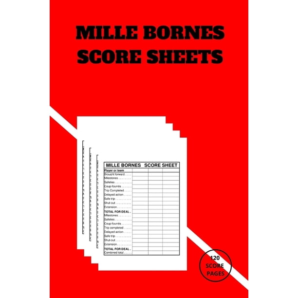 Mille Bornes Score sheets : Mille Bornes Score sheets Keeper - My ...