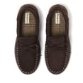thumbnail image 5 of Dearfoams Men's Toby Moccasin Slipper with Tie, 5 of 9