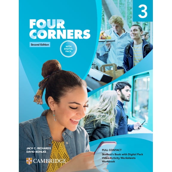 Four Corners Four Corners Level 3 Full Contact with Digital Pack, (Paperback)