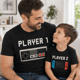 thumbnail image 4 of Player 1 Player 2 Matching Gaming Shirts, Dad And Son Gamer Shirts, Father Son Matching Outfit, Video Game Family Tee, 4 of 7