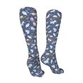 thumbnail image 3 of Rateoe Cute Baby Animals print Women's Men's Novelty 20in Crew Socks Cotton Socks Knee High Socks for Walking,Running,Nurses,Pregnancy-One Size, 3 of 8