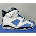 thumbnail image 2 of Ni - ke Air Jordan Retro 6 UNC University Blue White Shoes CT8529-410 Men Size 11, 2 of 5