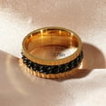 thumbnail image 3 of Anillos para mujer, regalos para mujer, moda femenina, anillo redondo completo, regalo de boda, 1 pieza, anillo para mujer, 3 of 5
