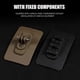 thumbnail image 2 of New Tactical FAST Helmet Base Adapter Fixed Mount For GoPro Hero Action Camera Flashlight Outdoor Riding Helmet Accessories, 2 of 5