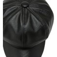 thumbnail image 5 of CoCopeaunts Beret for Men Women PU Octagonal Winter Warm Leather Newsboy Cap Female Korean Windproof Retro Artist Painter Hat, 5 of 8