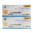 thumbnail image 1 of Jeringas para Insulina Delika 0.5 ml 10 Piezas, 1 of 2