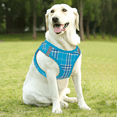 thumbnail image 4 of MoNiBloom No Pull Dog Harness with Leash, No Choke Reflective Pet Vest Adjustable Breathable Mesh Harnesses Dogs Walking, Sky Blue XL, 4 of 10