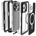thumbnail image 3 of Funda Case GHOSTEK Mag Nautical Clip para iPhone 16 PRO Negra contra agua, 3 of 10