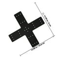 thumbnail image 4 of OULII Support en Acier Robuste Support Plat Plaques de Réparation pour Construction en Bois 1Pcs, 4 of 8