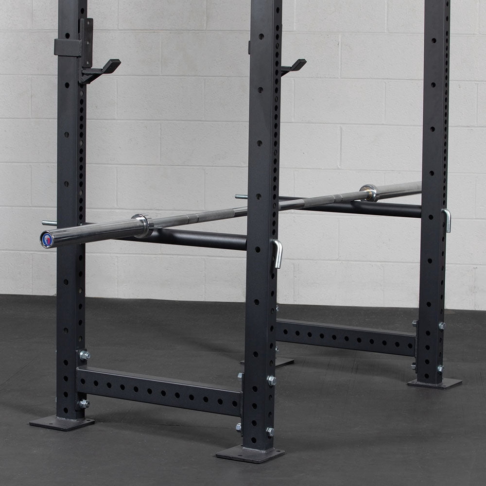 Titan Fitness Pin And Pipe Safety Set - 24" Depth For T-3 & X-3 Series Bolt-Down Power Racks, Heavy-Duty Steel Barbell Safety Catch System, Powerlifting & Strength Training Rack Attachment