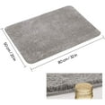 thumbnail image 5 of Bath Mat, Non-Slip Washable Bath Rug 50X80cm Soft Deep Pile Bath Rug For Bathroom Kitchen Quick Dry And Mildew Resistant Bath Rug, 5 of 7