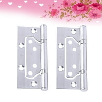 WHAMVOX 2 Pcs Kitchen Cabinet Hinges Replacement Hinges 2pcs Silver