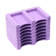 thumbnail image 3 of Organizador de Bandeja de Pintura de Diamante con 16 Ranuras, Bandeja de Accesorios de Pintura de Diamante, Kits de Herramientas de Pintura de Diamant Violeta Macarena Bandeja de pintura de diamante, 3 of 8