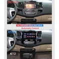 thumbnail image 2 of 9" Android 12 Car Stereo FM Video Multimedia Player for Toyota Fortuner 2007-2015 Fm Car Radio with Bluetooth Audio and Hands Free Calling DSP GPS Touchscreen Car Radio, 2 of 7