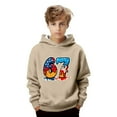 thumbnail image 3 of WERYOUNG Kids 67 Hoodie Boys Girls Graphic Print Hooded Sweatshirts Long Sleeve Pullover Casual Fashion Hoody Tops Athletic Daily Wear 5-6 Years, 3 of 6