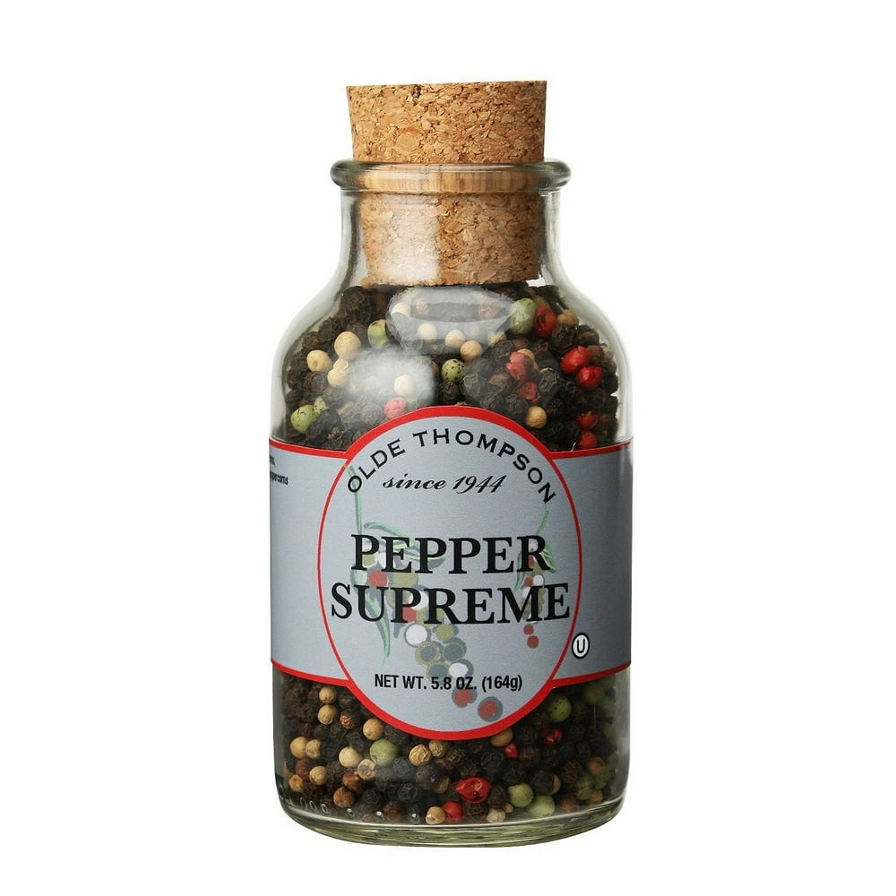 Olde Thompson 23111 5.8Ounce Pepper Supreme Whole Peppercorns