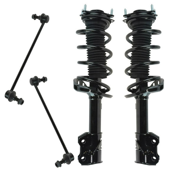 4 Piece Suspension Kit Complete Loaded Strut Assemblies w/ Sway Bar End Links PSA85936 Fits select: 2007-2011 HONDA CR-V, 2012-2014 HONDA CR-V EXL