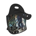 thumbnail image 4 of Jujutsu Kaisen Neoprene Lunch Bag, Insulated Lunch Bag for Women Men Lunch Box Container Bag Reusable Lunch Tote Bag for Office, Work, Beach, Travel, Picnic, 4 of 7