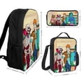 thumbnail image 2 of Captain Planet and the Planeteers Backpack Study Smart System Organized Bookbag with Brain Food Lunch Kit, 2 of 5