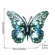 thumbnail image 2 of Jardín Mariposa Arte Jardín al aire libre Patio trasero Metal Animal Decoración Regalo Wmkox8yii  fhajkh938, 2 of 2