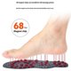 thumbnail image 2 of 1 Pair 68 Magnet Stones Insoles Enlarged Massage Points Healthy Feet Massage Insoles - Black L 27.5c, 2 of 5