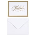 thumbnail image 2 of Gold Thank You Cards & Envelopes by Recollections - 4.25" x 5.5", 2 of 5
