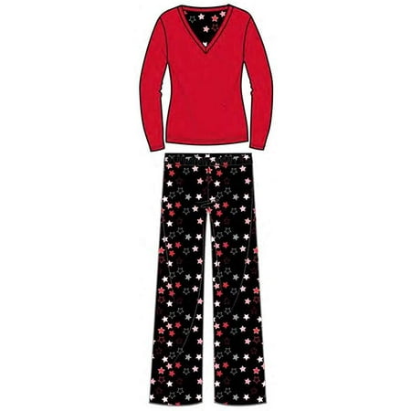 

Donna L oren Women s Fleece Pajamas Set Giftable Coral or Micro Fleece Warm Plus