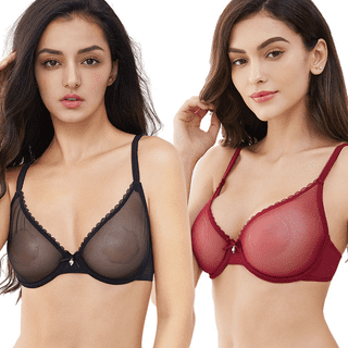 GWAABD Sports Bra Is Comfortable, Shockproof and Slim Women's Border Large  Underwear in Europe and America G Cup Large Lace Thin Style Steel Ring and