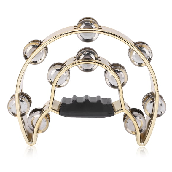 Metal Bells Tambourine,Double Row Hand Tambourine Double Row Hand Tambourine Tambourine Ultra Responsive
