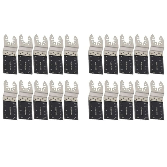 ALL-CARB Bi-Metal Oscillating Saw Blade 35-89MM for Metal Multi-Tool Saw Blade Quick Release 20 Pieces