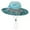 Mint Green, variant on Zanarzt Baby Toddler Sun Hat Toddler Bucket Hat Solid Cap Boys Hat Baby Sun Hat Kids Beach Hats Wide Brim Outdoor Play for Boy And Girl Mint Green,12-24 Months