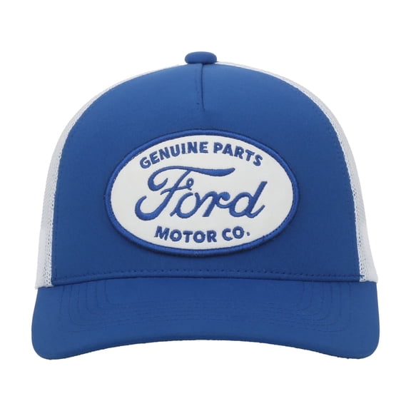 Structured 5-Panel Ford Oval Logo Patch Cap