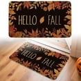 thumbnail image 2 of TIELUTT Hello! This Is A Fall Style Floor Mat. It's A Maple Leaf Floor Mat Suitable for Couch Throw Blankets Throw Blanket Small Living Room Area Rugs 8x10 under 100 Padded Rugs for Living Room Clown, 2 of 6