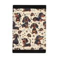 thumbnail image 3 of FUIALDOLG Dachshund Print Trifold Card Wallet, Polyester Waterproof Kids Money Organizer for Travel and Outdoor Daily Use, 3 of 6