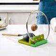 thumbnail image 4 of Soup Spoon Scoop Kitchen Storage Rack Shelf Holder PP Pot Cover Stand Organizer Green, 4 of 8
