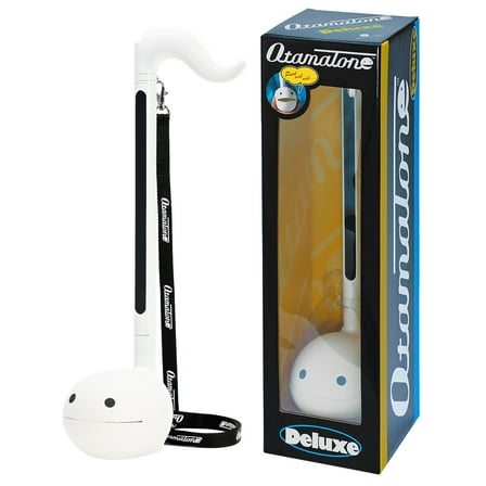 Otamatone Deluxe Musical Instrument Synthesizer for Adults - White