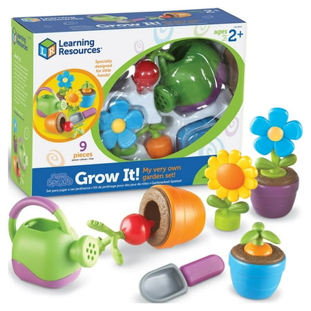 UPC: 0765023892444 | Learning Resources New Sprouts Grow It! Toddler Gardening Set Outdoor Toys Pretend Play 9 Pieces Ages 2+