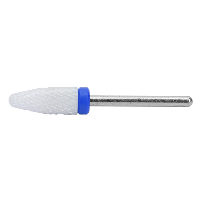 Ceramic Nail Drill, Nail Drill Bit, Manicure Drill Bit with Display Base, Nail Cutter Attachment for Acrylic Nails, Manicure and Pedicure corn top