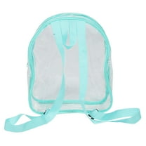 STRANDCHIC Light Green PVC Multifunctional Doll Storage Bag Portable Organizer for Dolls Plush Toys Travel 14.5x10.5x6.5 Inches