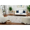thumbnail image 3 of SAFAVIEH Carnegie Lauressa Distressed Area Rug, Silver/Gray, 6'7" x 9'2", 3 of 11