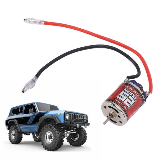 Reemplazo De Motor Cepillado Para Coche RC, Para Modelo Tamiya, Coche, Barco 370, 25T, Eje D De 2,3mm, Carcasa De Acero Inoxidable, Motor RC