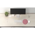 thumbnail image 2 of Floral Mouse Pad for Computers, Repetitive Abstract Floral Ornaments in Vivid Style and Tones Pattern, Round Non-Slip Thick Rubber Modern Mousepad, 8" Round, Pale Pink and Pale Taupe, by Ambesonne, 2 of 2