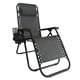 thumbnail image 1 of Silla Camastro CJR Reclinable Gravedad 0 Plegable Jardin Playa gris oscuro, 1 of 9