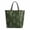 Green_D, variant on Christmas Gingerbread Man Quilted Tote Bag Large Reusable Holiday Shopping Bag