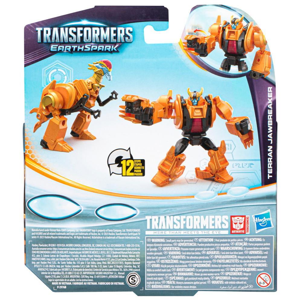 Transformers Earthspark Terran Jawbreaker - Warrior Transformers Earthspark Terran Jawbreaker - Warrior