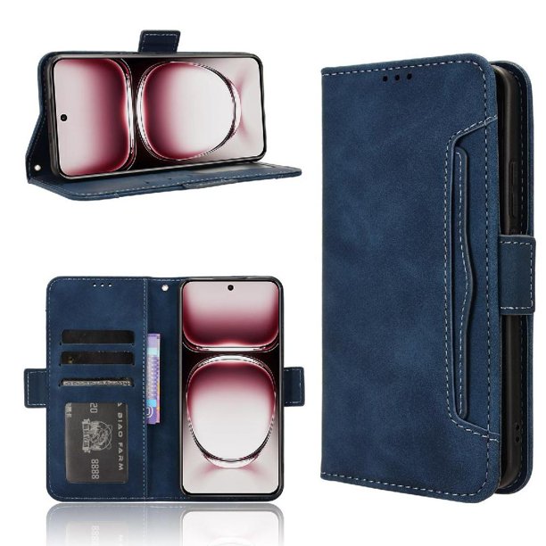 Funda Tipo Billetera GANGXUN para OPPO Reno 12 Pro 5G – Tapa Flip con Tarjetero