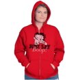 thumbnail image 4 of Betty Boop and Pudgy Adorable Cute Zip Hoodie Sweatshirt Women Brisco Brands M, 4 of 6