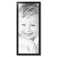 thumbnail image 2 of ArtToFrames 15" x 36" Black Satin Picture Frame, 15x36 inch Black MDF Poster Frame (WOM-5180), 2 of 8