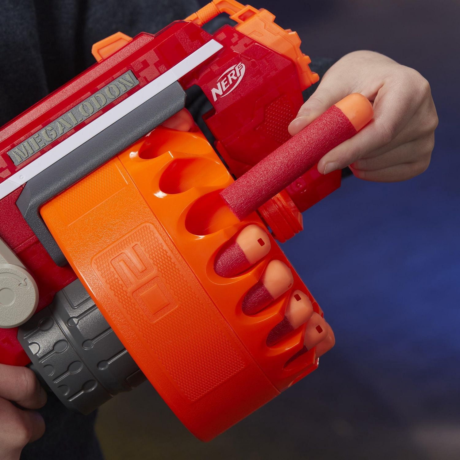 Megalodon Nerf N-Strike Mega Toy Blaster with 20 Official Nerf