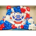 thumbnail image 3 of Bonropin 145pcs Red White and Blue Balloon Garland Kit for Nautical Party Baseball Theme Party Baby Shower Independence Day Veterans Memorial Day Party 4th of July Balloon Arch Decorations, 3 of 7
